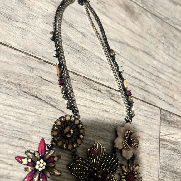 Erickson Beamon Yellow and Pink Floral Hair Accessory - Picture 3 of 4